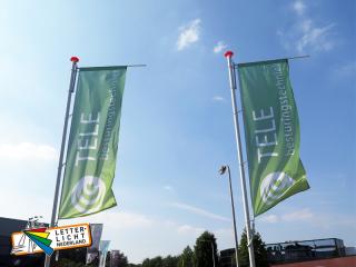 Vlaggenmast banieren